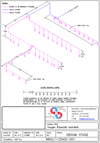 Oxygen Pipework